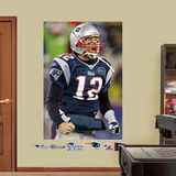 Tom Brady Flex Mural Wall Decal