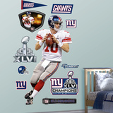 Eli Manning SB 46 MVP Wall Decal