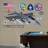 F-16 Falcon2 Wall Decal