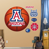 University of Arizona Basketball Logo   Wall Decal