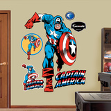 Captain America Mode (wallstickers)