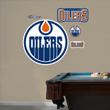 Oilers 2011-2012 Logo Wall Decal