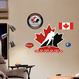 Team Canada Logo Jr. Wall Decal