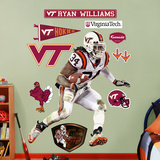 Ryan Williams Virginia Tech Mode (wallstickers)
