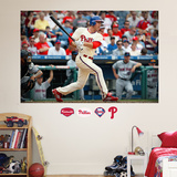 Chase Utley Mural Wall Decal