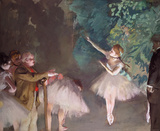 Ballet Rehersal Wall Decal by Edgar Degas
