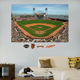 San Francisco Giants AT&T Park Stadium Mural   wandtattoos