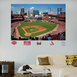 St. Louis Cardinals Busch Stadium Mural   Autocollant mural