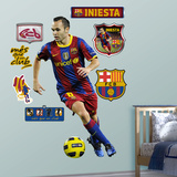 Iniesta Wandabziehbild