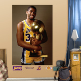 Magic Johnson Trophy Mural Wall Decal