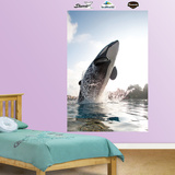 Shamu Jumping Mural Wall Decal