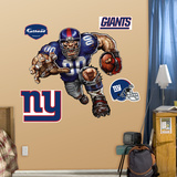 New York Giants Die Cut RB Liquid Blue Wall Decal