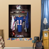 Buffalo Bills Locker Mural Wall Decal