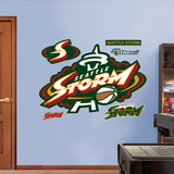 Seattle Storm Logo   Wall Decal