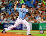 Jeremy Hellickson 2012 Action Photo