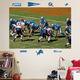 Lions-Bears Line of Scrimmage Mural Wall Decal