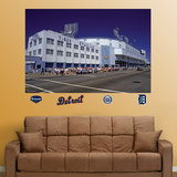 Tiger Stadium Exterior Mural Wall Decal