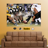 Steelers-Ravens Steam Line of Scrimmage Mural Wall Decal