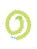 Green Snake Pósters por Avalisa