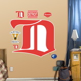 Detroit Red Wings Classic Logo Wandabziehbild