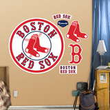 Boston Red Sox Alternate Logo wandtattoos