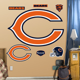 Chicago Bears C Logo Wall Decal