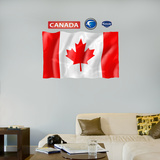Canada Flag - logo sized   Wall Decal