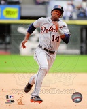 Austin Jackson 2012 Action Photo