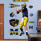 Tom Brady Michigan Wall Decal