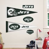 New York Jets NFL Pennant Wall Decal