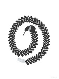 Black White Snake Pósters por Avalisa