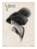 Vogue Cover - May 1910 Giclée-Premiumdruck von F. Rose
