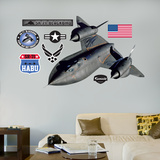 SR-71 Blackbird Wall Decal
