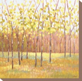 Yellow and Green Trees (center) Impressão em tela esticada por Libby Smart Yellow and Green Trees (center) Impressão em tela esticada por Libby Smart