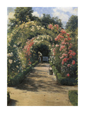 In the Garden Premium Giclee Print by Peder Monsted