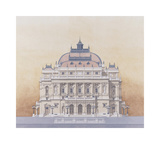 Budapest Premium Giclee Print by Andras Kaldor