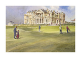 Hesitation at St. Andrews Premium Giclee Print by Robert Wade