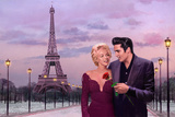 Paris Sunset Posters par Chris Consani