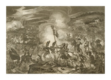 Battle of Waterloo Premium Giclee Print by Samuel Freeman