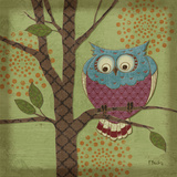 Fantasy Owls III Posters by Paul Brent