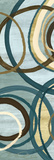 Tuesday Blue Panel I Art by Jeni Lee