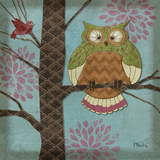 Fantasy Owls I Posters by Paul Brent