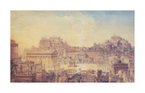 A Tribute To the Architecture of Rome Premium Giclee Print by Charles Cockerell