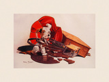 Breaking the Record Giclée-Premiumdruck von Philip Baynes
