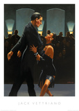 Rumba in Black Print by Jack Vettriano