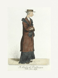 A Lady of Battersea Premium Giclee Print by George Belcher