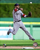Dustin Pedroia 2012 Action Photo