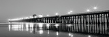 Pier Night Panorama I Prints by Lee Peterson