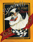 Spaghetti Chef Affiches par Jennifer Garant