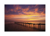 Old Dock Sunset Limited Edition by Matthew Lusk